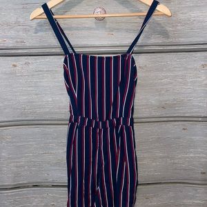 Hollister Striped Romper